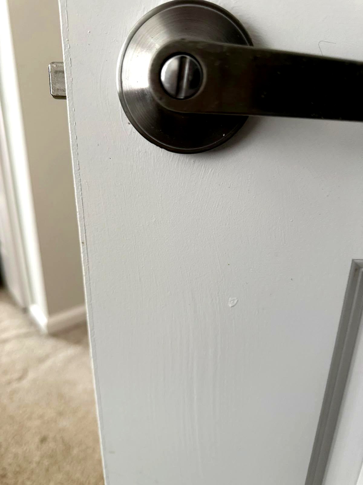 Door / Baseboard Trim After